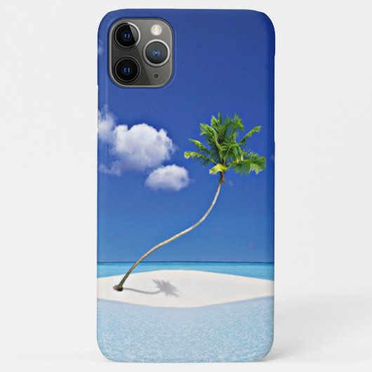 Stijlvolle tropische rust en sereniteit eiland Case-Mate iPhone case (Achterkant)