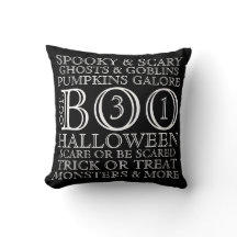  Stijlvolle Typografie Pillow - B&W