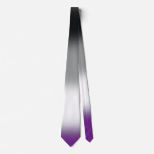 Stijlvolle unisex aseksuele Pride stropdas, Ace vl Stropdas