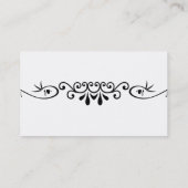 Stijlvolle  ventilator  White Professional Visitekaartje (Achterkant)