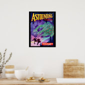 Stijlvolle verhalen - Feb 1936a_Pulp Art Poster (Keuken)