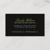 Stijlvolle Visitekaartjes (Achterkant)