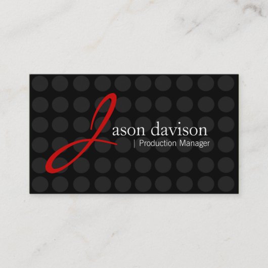 Stijlvolle Visitekaartjes (Voorkant)