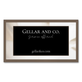 Stijlvolle Visitekaartjes magneet