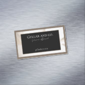 Stijlvolle Visitekaartjes magneet (Voorbeeld)