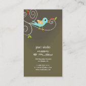 Stijlvolle visitekaartjes voor kinderopvang (Achterkant)