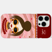 Stijlvolle vrouw Case-Mate iPhone case (Achterkant (horizontaal))