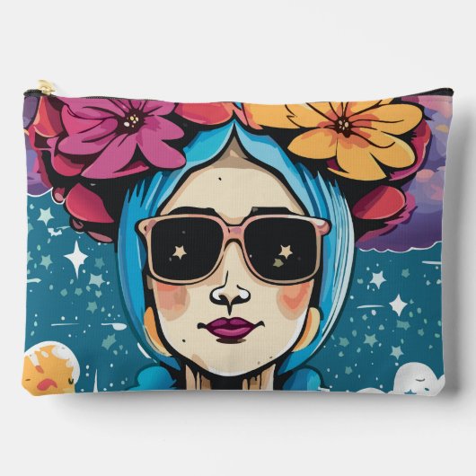 stijlvolle vrouw etui (Voorkant)