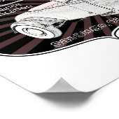  stijlvolle, warme draagtas poster (Hoek)