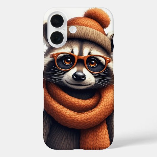 Stijlvolle Wasbeer Case-Mate iPhone Case (Achterkant)