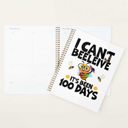 Stijlvolle  weekplanner 100 dagen planner (Display)