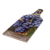 Stijlvolle wijngaard monogram snijplank (Hoek)