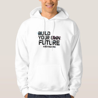 Stijlvolle witte hoodie met unieke grafische print