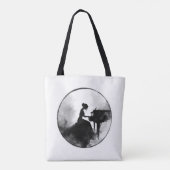 Stijlvolle Women's Sports Canvas tas - Gym & Every (Achterkant)