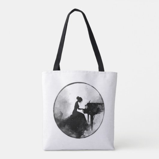 Stijlvolle Women's Sports Canvas tas - Gym & Every (Achterkant)