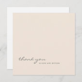 Stijlvolle, zachte, zachte kleur dankzij uw kaart (Voorkant / Achterkant)