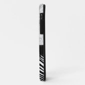 Stijlvolle zebraprint aangepaste foto iPhone 5 hoe Case-Mate iPhone Case (Achterkant/links)