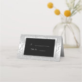 Stijlvolle Zilveren Diamanten 60e bruiloft (Achterkant)