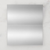 Stijlvolle Zilveren Diamanten 60e bruiloft (Binnenkant ongevouwen)