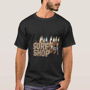 Stijlvolle Zomer Surf Winkel T-shirt