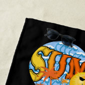 Stijlvolle zomerreis strandlaken (In situ)