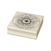 Stijlvolle  Zonnebloem Custom Book Rubberstempel (Stempel)