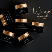 Stijlvolle Zwart Wit Huidverzorging Product Busine