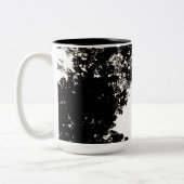 Stijlvolle zwart-wit ontworpen Mok (Links)