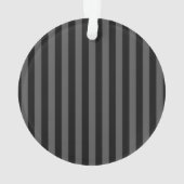 Stijlvolle zwarte lintgevoeligheid verticale strep ornament (achterkant)