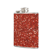    StijlvolRed Glitter Heupfles (Links)