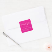 STIJLVOOL ELEGANT SCRIPT BEDANKT STICKER (Envelop)