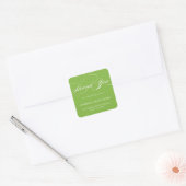 STIJLVOOL ELEGANT SCRIPT BEDANKT STICKER (Envelop)