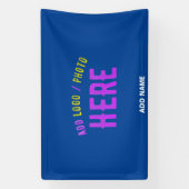 STIJLVOOL MODERN AANGEPASTE KOBALTBLAUWE GECONTROL SPANDOEK (Verticaal)