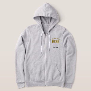 STIJLVOOL MODERN AANPASBAAR ES VERIFIEERD MERK HOODIE