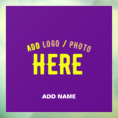 STIJLVOOL MODERN AANPASBAAR INDIGO GECERTIFICEERD  RAAMSTICKER (Vel 3)