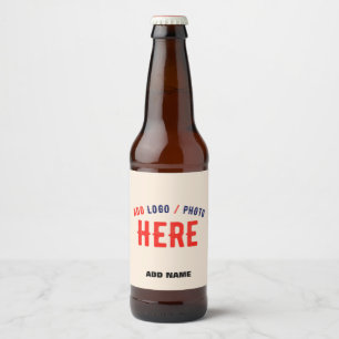 STIJLVOOL MODERN AANPASBAAR NATUURLIJK GECONTROLEE BIER ETIKET