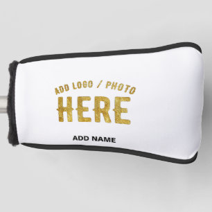 STIJLVOOL MODERN AANPASBAAR WIT GECERTIFICEERD GEM GOLFHEADCOVER