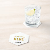 STIJLVOOL MODERN AANPASBAAR WIT GECERTIFICEERD GEM KARTONNEN ONDERZETTERS (Insitu)