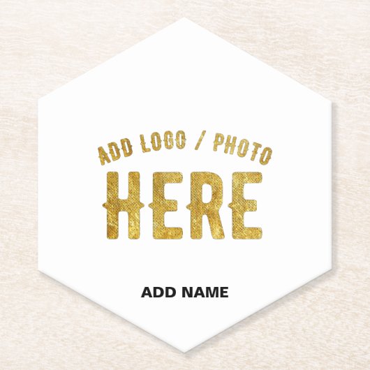 STIJLVOOL MODERN AANPASBAAR WIT GECERTIFICEERD GEM KARTONNEN ONDERZETTERS (Voorkant)