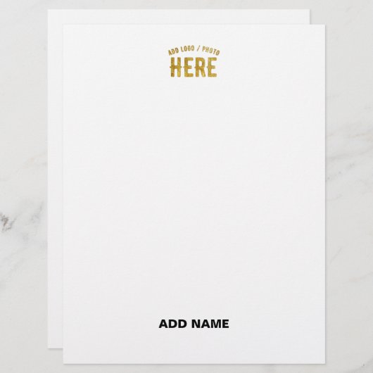 STIJLVOOL MODERN AANPASBAAR WIT GECERTIFICEERD MER BRIEFHOOFD (Voorkant / Achterkant)