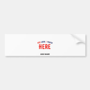 STIJLVOOL MODERN AANPASBAAR WIT GECERTIFICEERD MER BUMPERSTICKER