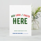 STIJLVOOL MODERN AANPASBAAR WIT GECERTIFICEERD MER FEESTDAGENKAART (Staand voorkant)
