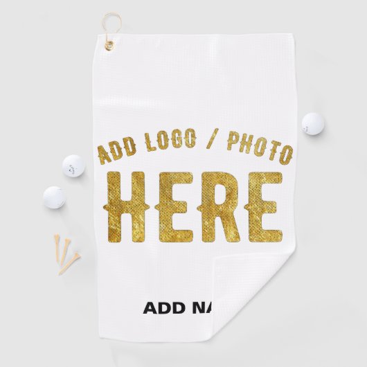 STIJLVOOL MODERN AANPASBAAR WIT GECERTIFICEERD MER GOLFHANDDOEK (Insitu)