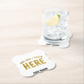 STIJLVOOL MODERN AANPASBAAR WIT GECERTIFICEERD MER KARTONNEN ONDERZETTERS (Insitu)