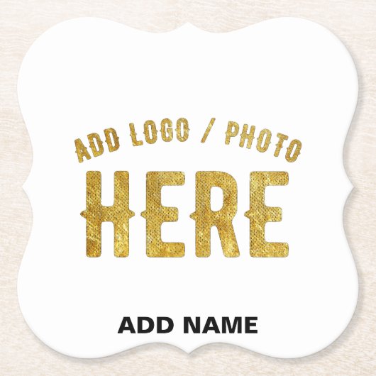 STIJLVOOL MODERN AANPASBAAR WIT GECERTIFICEERD MER KARTONNEN ONDERZETTERS (Voorkant)