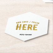 STIJLVOOL MODERN AANPASBAAR WIT GECERTIFICEERD MER KARTONNEN ONDERZETTERS (Schuin)