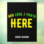 STIJLVOOL MODERN AANPASBAAR ZWART GECERTIFICEERD G RAAMSTICKER (Vel 3)