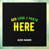 STIJLVOOL MODERN AANPASBAAR ZWART GECERTIFICEERD G RAAMSTICKER (Vel 3)