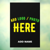 STIJLVOOL MODERN AANPASBAAR ZWART GECERTIFICEERD G RAAMSTICKER (Vel 3)