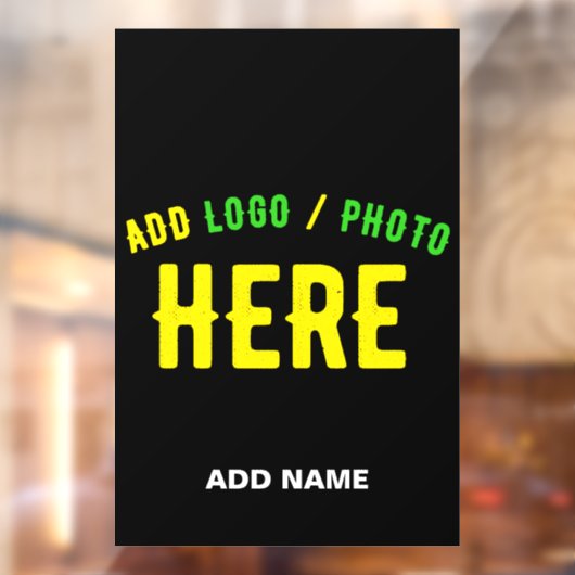 STIJLVOOL MODERN AANPASBAAR ZWART GECERTIFICEERD G RAAMSTICKER (Vel 2)